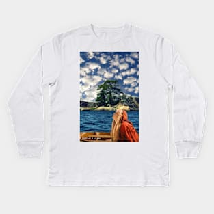 Stillness... Kids Long Sleeve T-Shirt